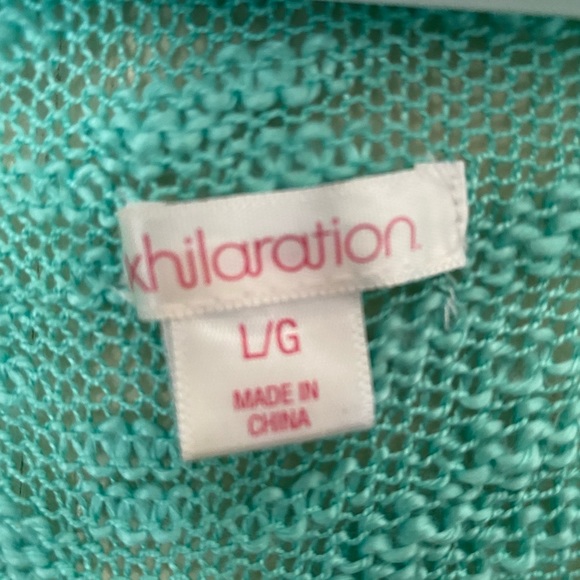 Mint green Moustache sweater - Picture 4 of 4